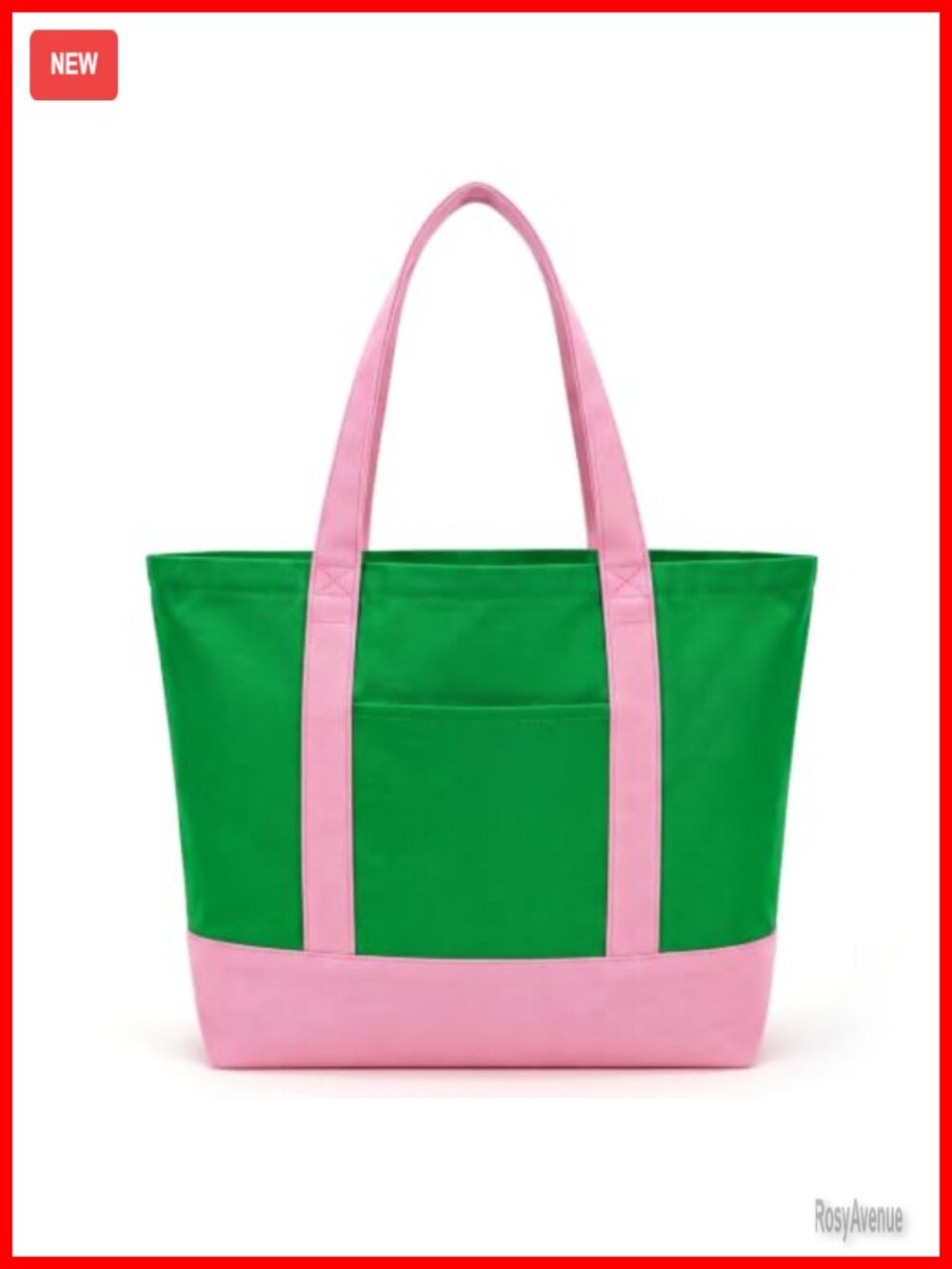 Large Canvas Tote Bag for Women 22L Shoulder Bag College School